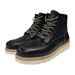 Botas West Coast Choppers Rigid preto envelhecido