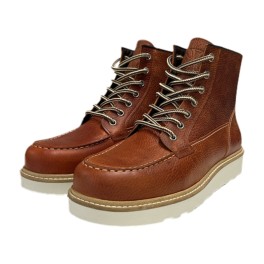 Botas West Coast Choppers Rigid castanho envelhecido