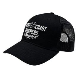 Boné West Coast Choppers Motorcycle Co. trucker preto
