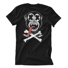T-shirt Gas Monkeys Garage Knockout — preto
