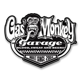 Autocolante Gas Monkeys Garage Built Since 2004