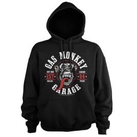Sweat com capuz Gas Monkeys Garage Round Seal — preto