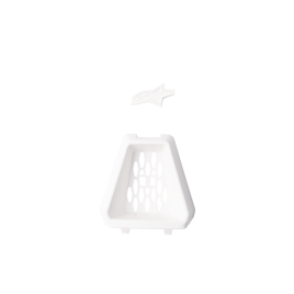 Ventilação do queixo Alpinestars S-M3 Chin Vent - White