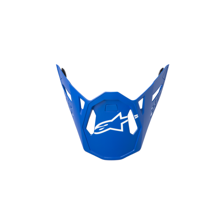 Pala Alpinestars Supertech M10 Flood Visor - Met Blue Med Blue Blk Crb M G