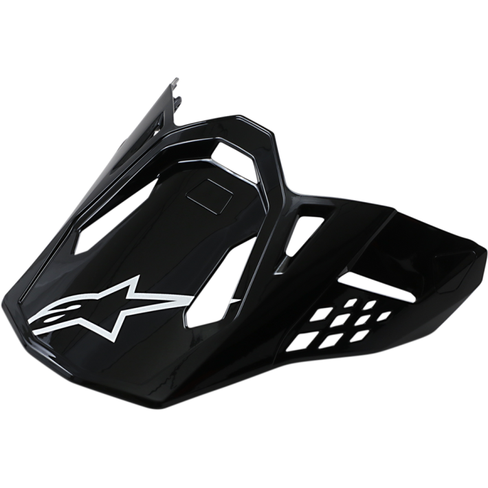 Pala Alpinestars Supertech M10/M8 Visor - Black Glossy