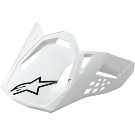 Pala Alpinestars Supertech M10/M8 Visor - White Glossy