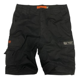 Calções West Coast Choppers CFL Cargo vintage preto vintage