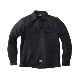 Camisa de xadrez West Coast Choppers Wool lined preto