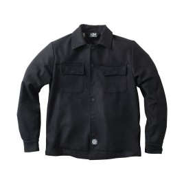 Camisa de xadrez West Coast Choppers Wool lined preto