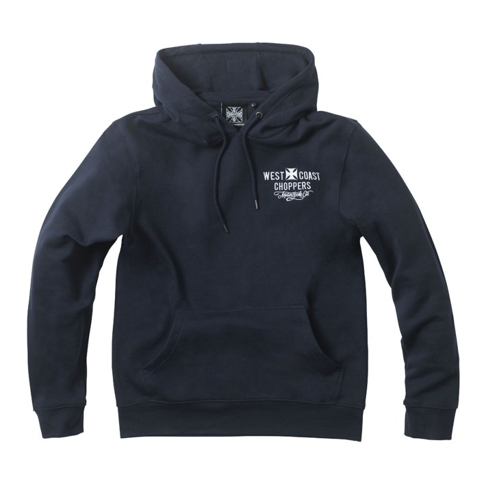 Sweat com capuz West Coast Choppers Frisco azul-marinho