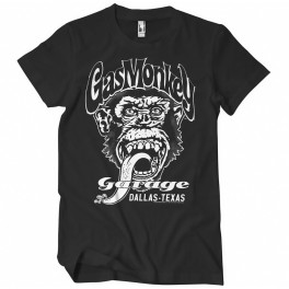 T-shirt Gas Monkeys Garage Dallas, Texas — preto