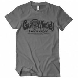 T-shirt Gas Monkeys Garage Logo — cinzento escuro