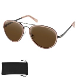 Óculos Bobster Goose – brilhante transparente rosa claro