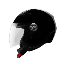 Capacete CMS D-JET — Liso Preto