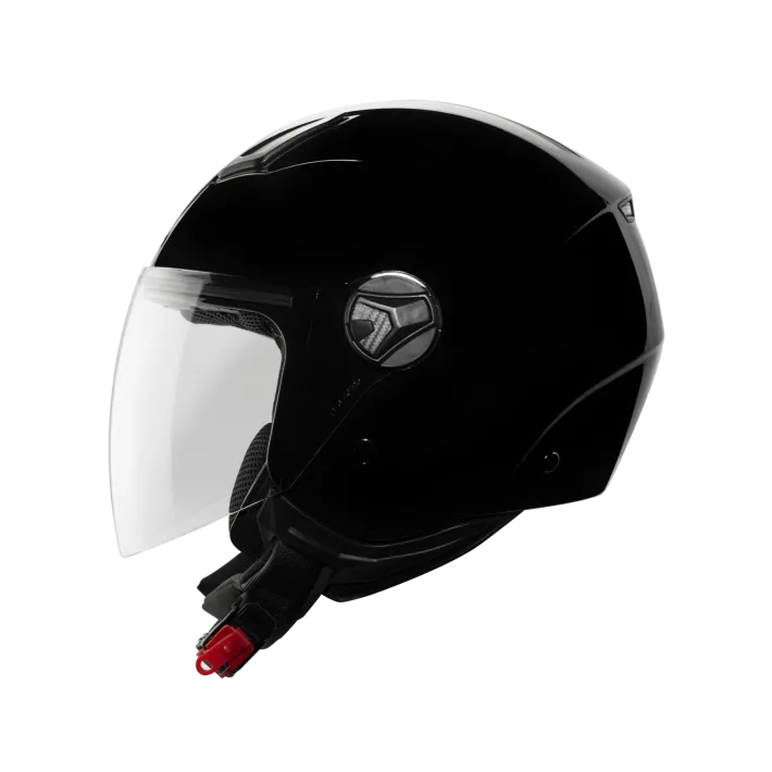Capacete CMS D-JET — Liso Preto