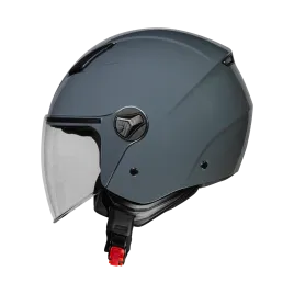 Capacete CMS D-JET — Liso Cinzento Nardo
