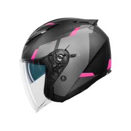 Capacete CMS MAXI-JET — Urus Rosa Mate