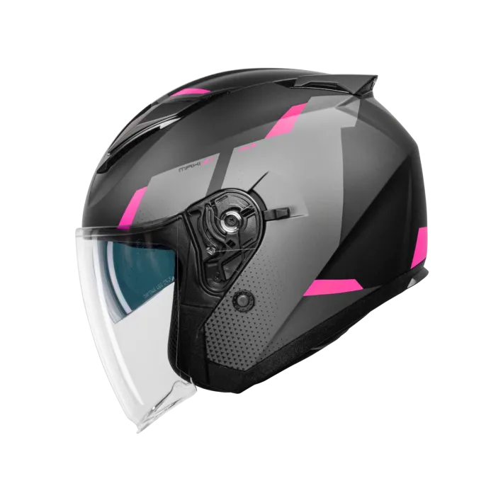 Capacete CMS MAXI-JET — Urus Rosa Mate