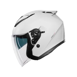 Capacete CMS MAXI-JET — Liso Ártico Branco