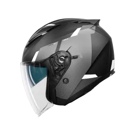 Capacete CMS MAXI-JET — Urus Gelo Branco Mate