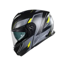 Capacete CMS SUV — Mille Amarelo Reflex Mate