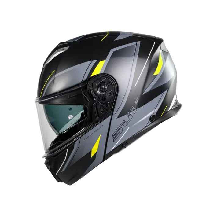 Capacete CMS SUV — Mille Amarelo Reflex Mate