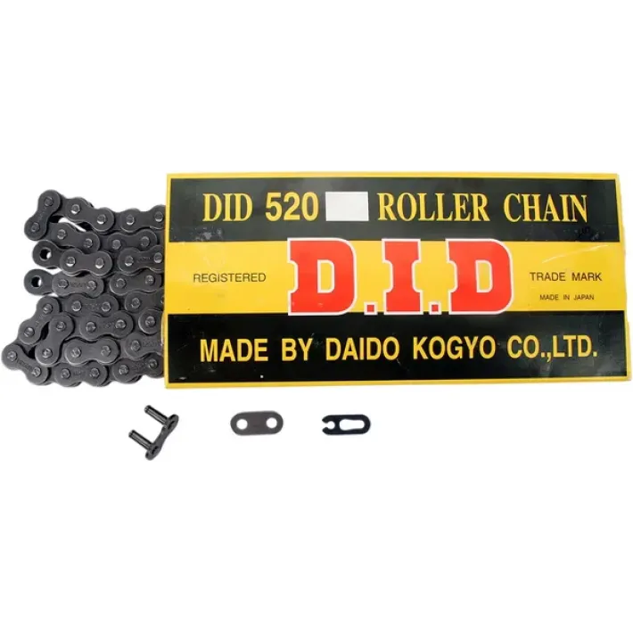 Corrente de transmissão D.I.D Standard Series 520 / 112 elos Yamaha YZF-R3 2022 4525516160216