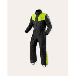 Fato de chuva REV’IT! Pacific 4 H2O — Preto / Amarelo Fluorescente