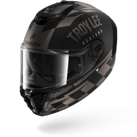 Capacete Shark SPARTAN RS FIBRE Raceshop Matte Black Anthracite Silver