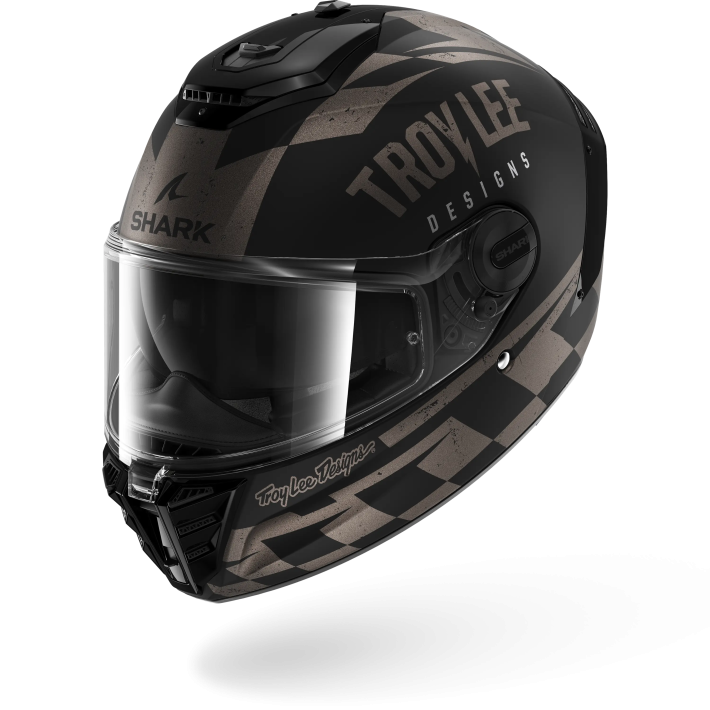 Capacete Shark SPARTAN RS FIBRE Raceshop Matte Black Anthracite Silver