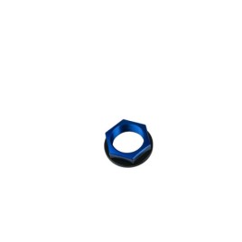 Porca de direção Accossato SA001 — M28x1 — cor: Azul