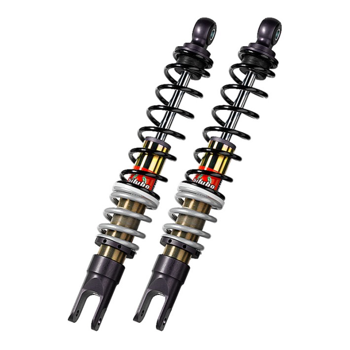 Amortecedores Bitubo gás scooter mola cinzenta/preto SC149YGB02