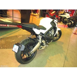 Suporte de matrícula na roda ACCESS DESIGN — Honda CB650F / CBR650F — preto — SPLRH024
