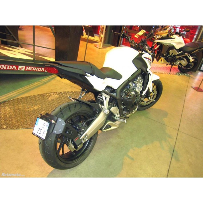 Suporte de matrícula na roda ACCESS DESIGN — Honda CB650F / CBR650F — preto — SPLRH024
