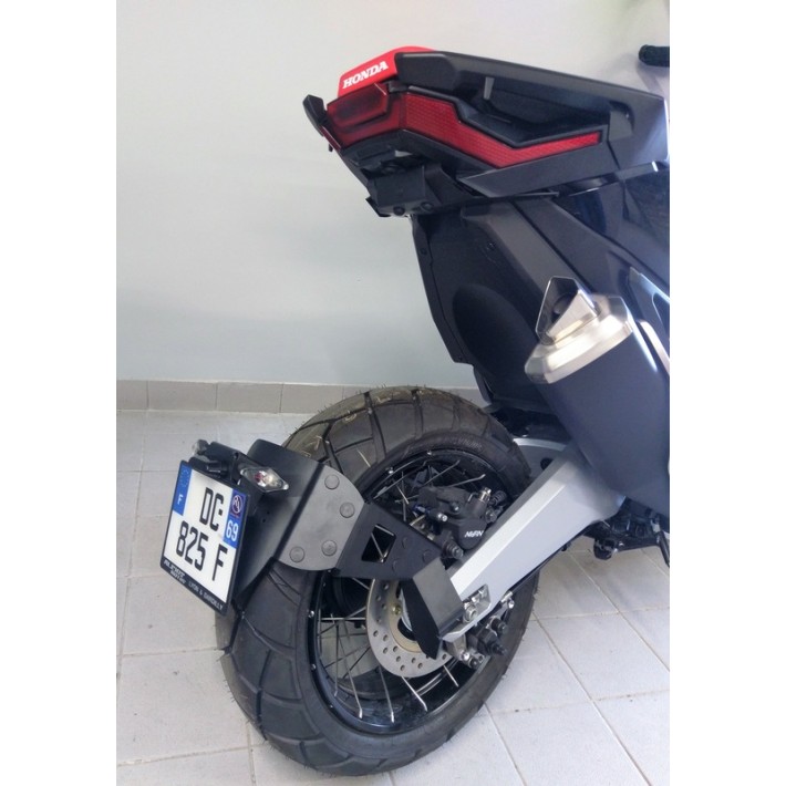 Suporte de matrícula na roda ACCESS DESIGN — Honda X-ADV 750 — preto — SPLRH032