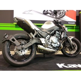 Suporte de matrícula na roda ACCESS DESIGN — Kawasaki Z650 / Ninja 650 — preto — SPLRK015