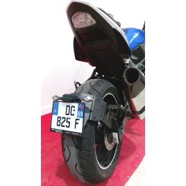 Suporte de matrícula na roda ACCESS DESIGN — Suzuki GSR750 — preto — SPLRS002