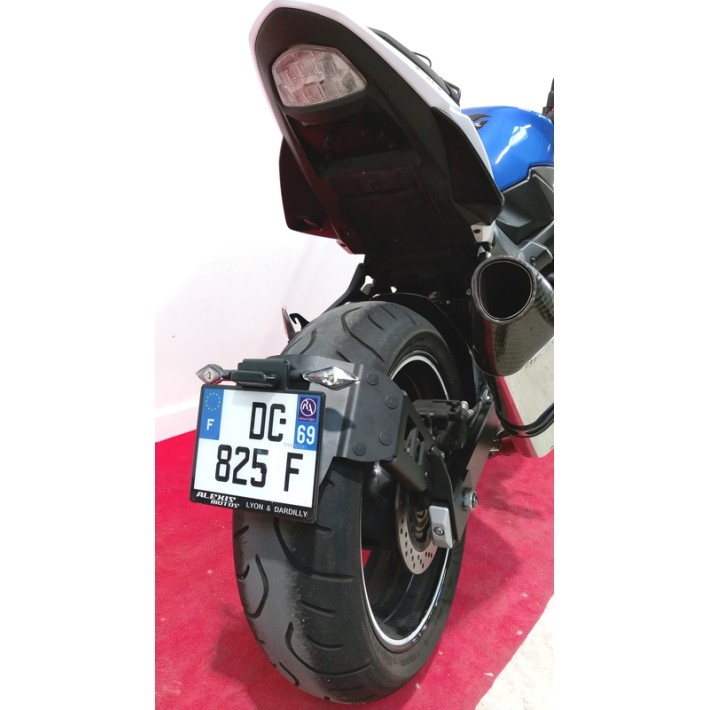 Suporte de matrícula na roda ACCESS DESIGN — Suzuki GSR750 — preto — SPLRS002