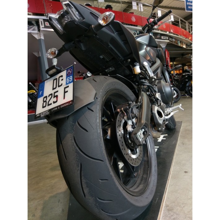 Suporte de matrícula na roda ACCESS DESIGN — Yamaha MT-09 2017–2020 — preto — SPLRY031