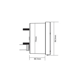 CONTA-ROTAÇÕES universal KOSO D75 Homologado