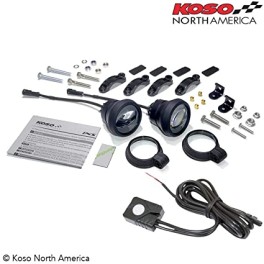 Kit de faróis de nevoeiro LED Koso Aurora