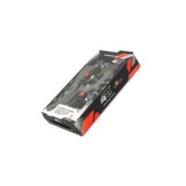 KIT MANETES ARTICULADAS ART PRETA/LARANJA KTM