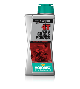 MOTOREX OIL 4T CROSS POWER 5W/40 1L - MOT286