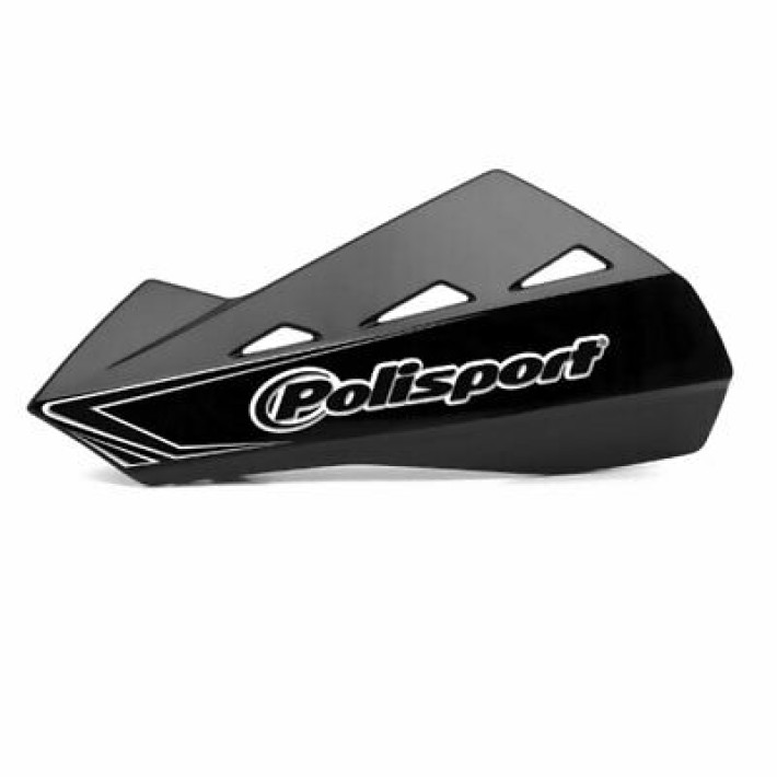 Protetores de mãos Polisport mx - enduro cor Preta