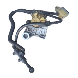 Complete used rear brake caliper for Honda CBR 600RR 2003-2004.
